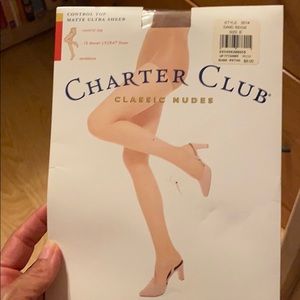 Control Top Matte Ultra Sheer Pantyhose